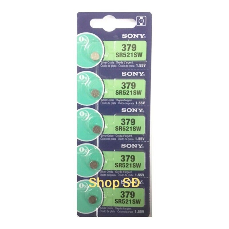 Pin SR521w - 379- 69-AG0- 1 viên pin