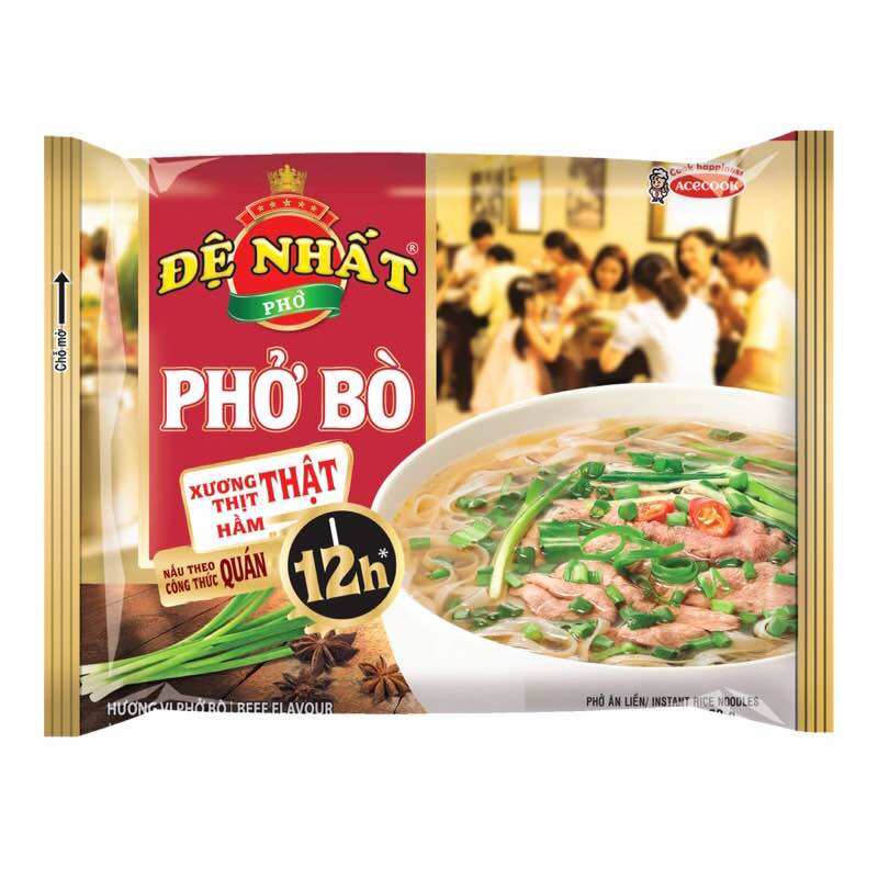 Phở Bò/Phở Gà Vifon/Cung đình/Đệ nhất gói (65-68g)