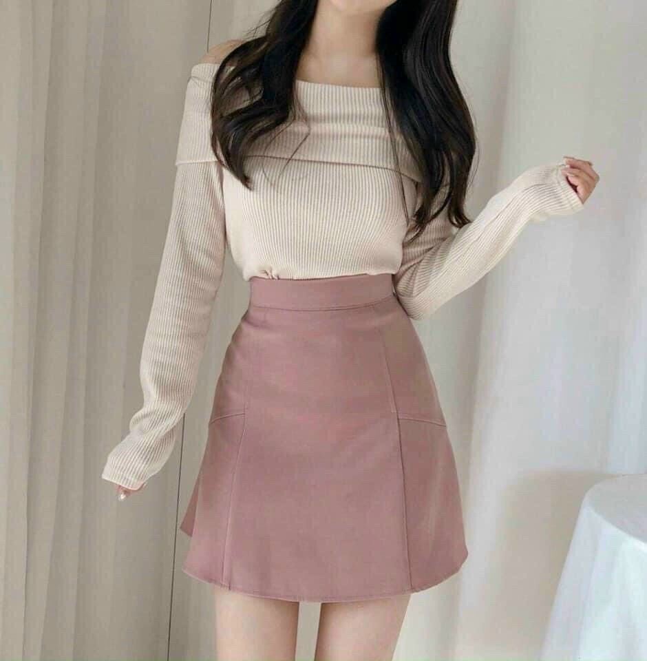 Áo bẹc vai áo kiểu croptop ôm body from dưới 50kg trở lại