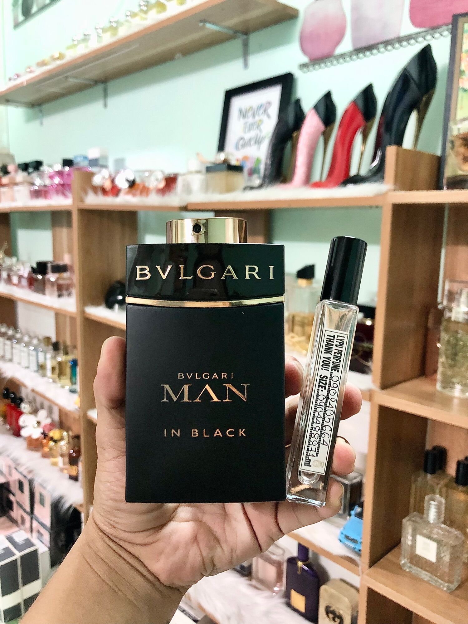 Nước hoa nam bvlgari man in black edp