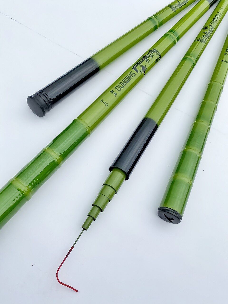Cần trúc xanh câu tay 3h