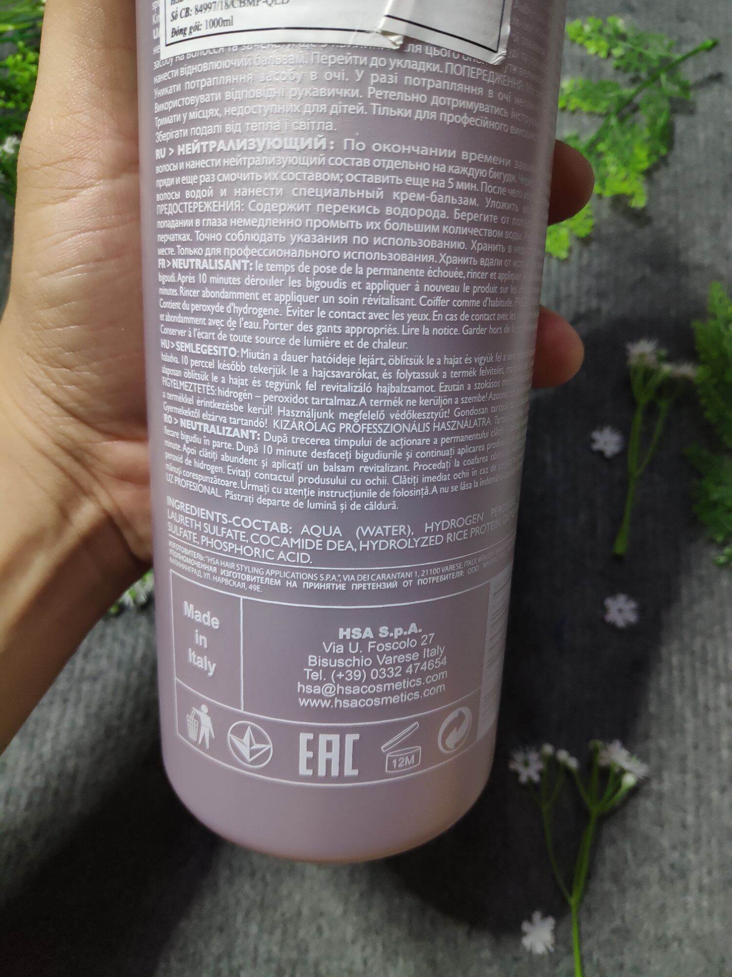 dập uốn NOUVELLE chính hãng 1000ml