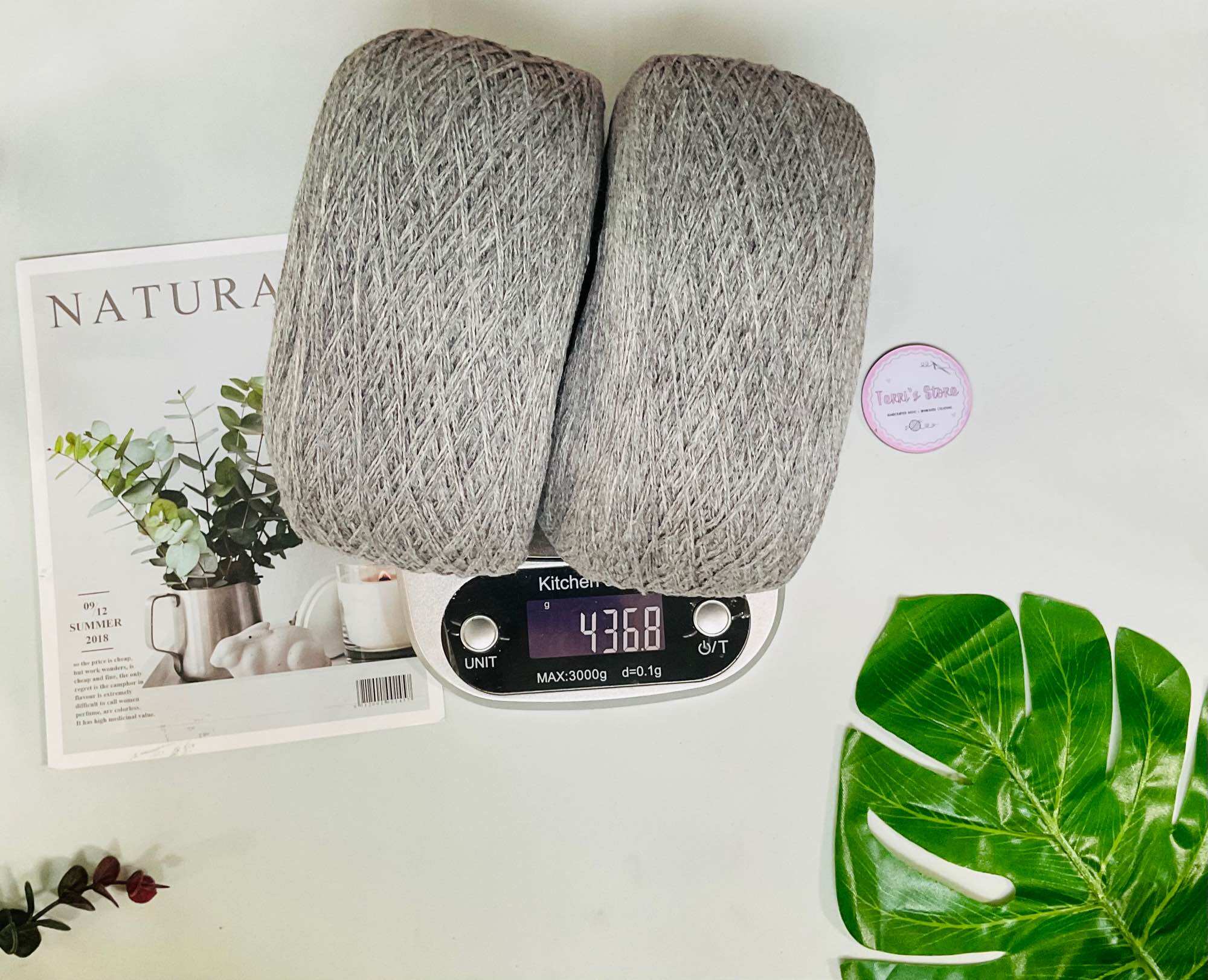 Yarn - Len Lambswool - Len Lông Cừu | Dùng cho các sản phẩm Thu Đông | Sợi đã chập - Cỡ sợi 1.0mm