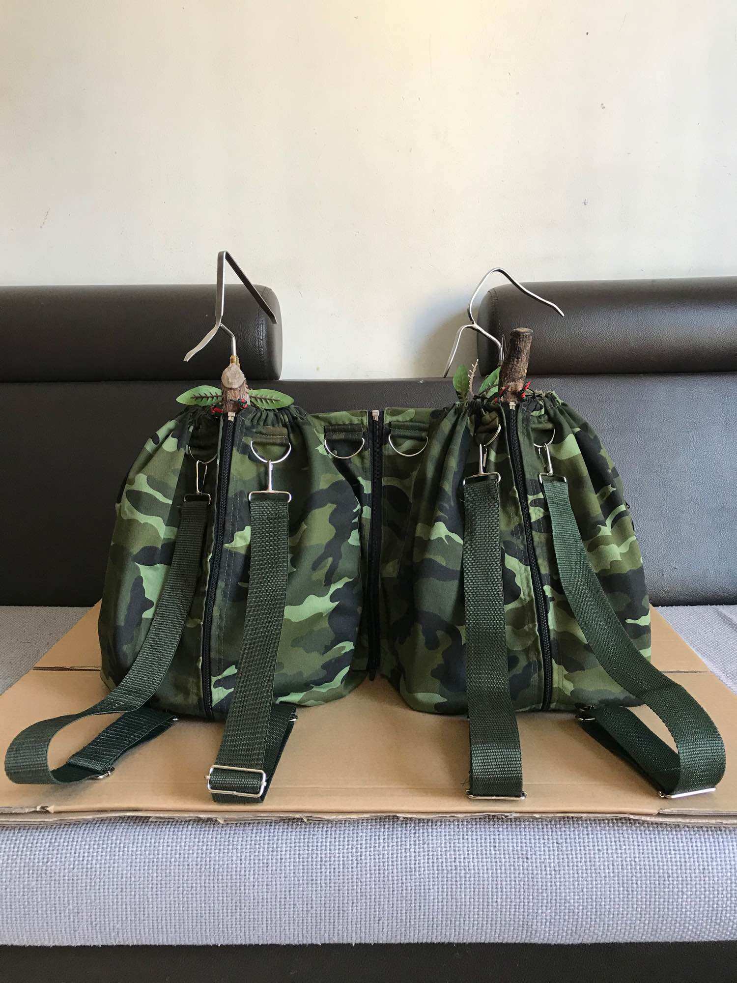 [HCM]Áo lụp balo đôi đa năng đeo 2 lụp