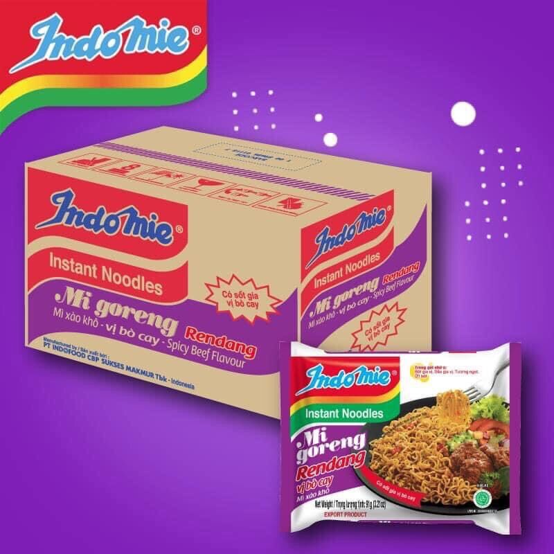 Mì indomie 40 gói vị sườn