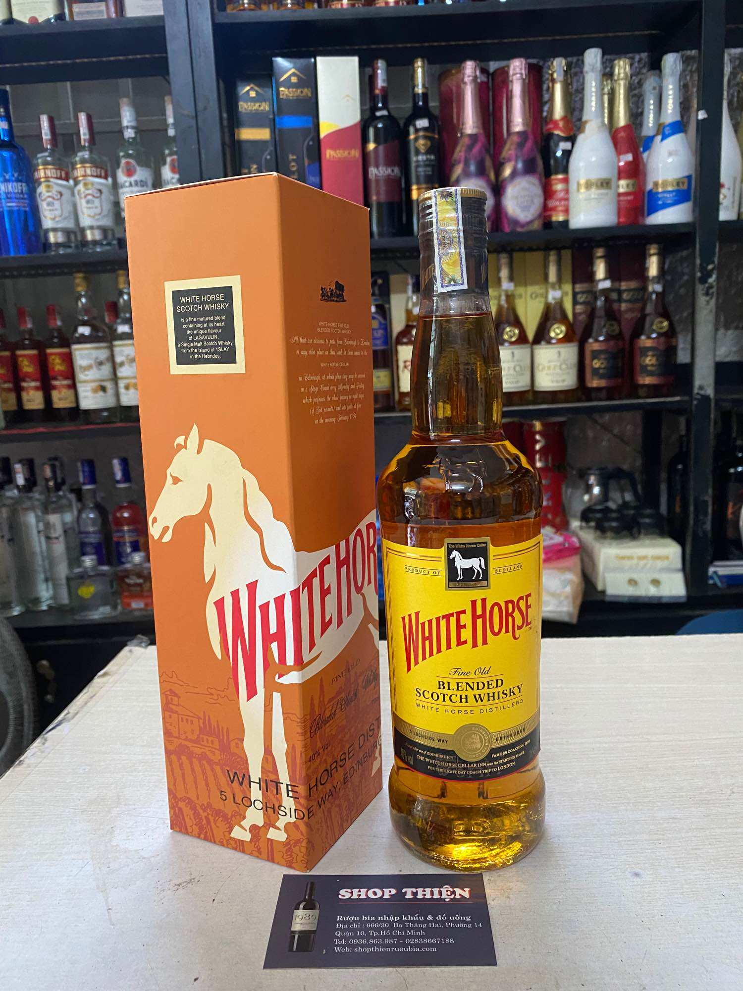 WHITE HORSE Blend Scotch Whisky 40% 700ml