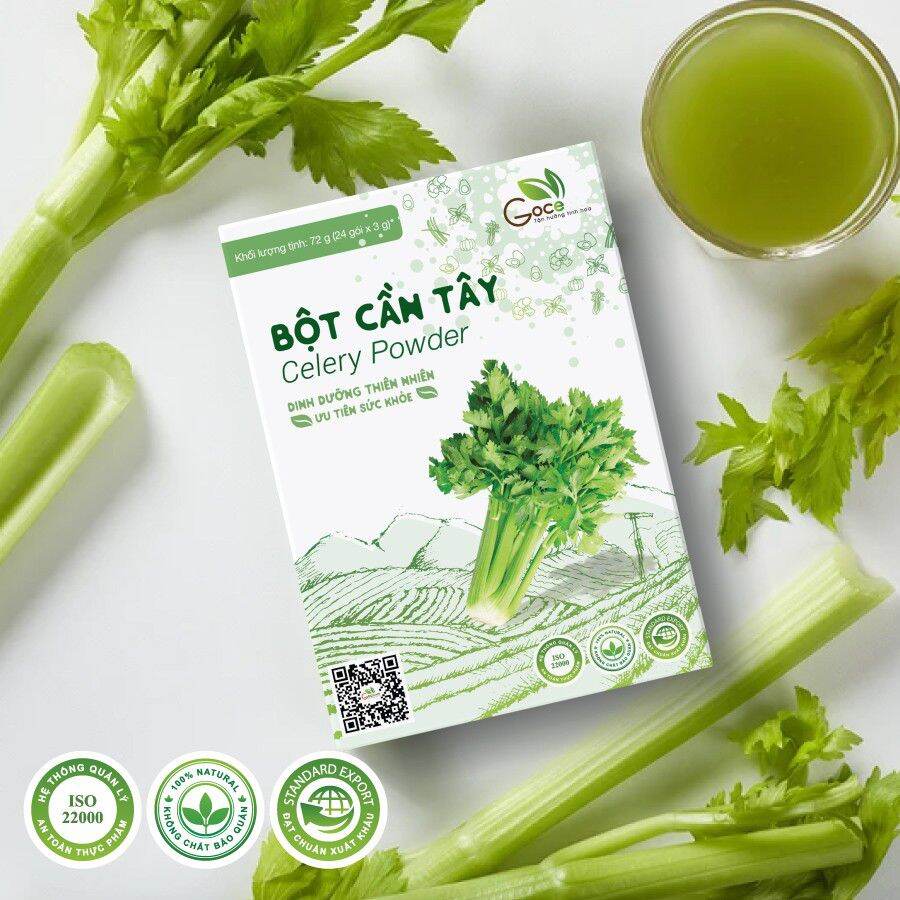 BỘT CẦN TÂY NGUYÊN CHẤT-24 GÓI×3G