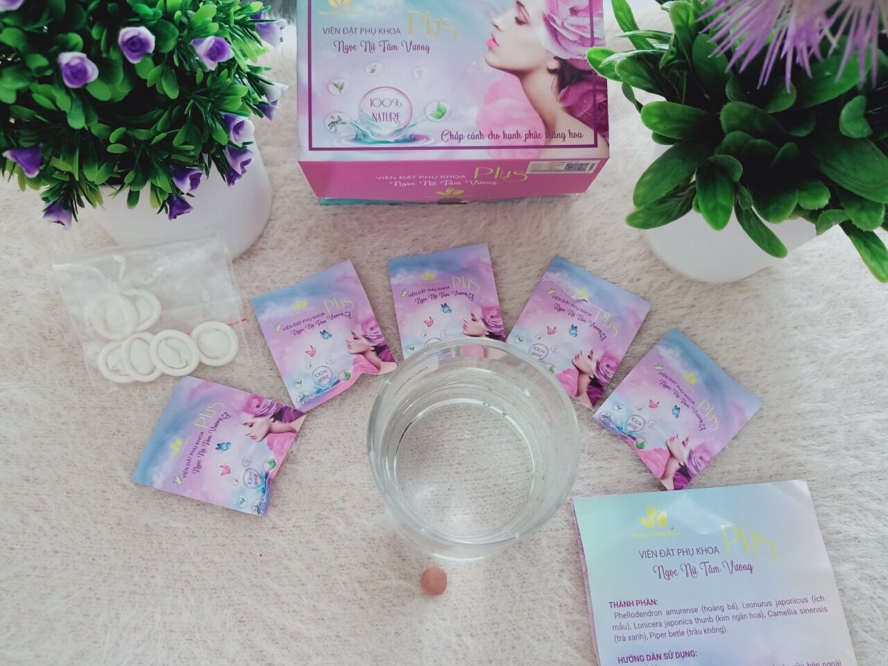 3 viên đặt phụ khoa lẻ ngọc nữ tâm vương plus