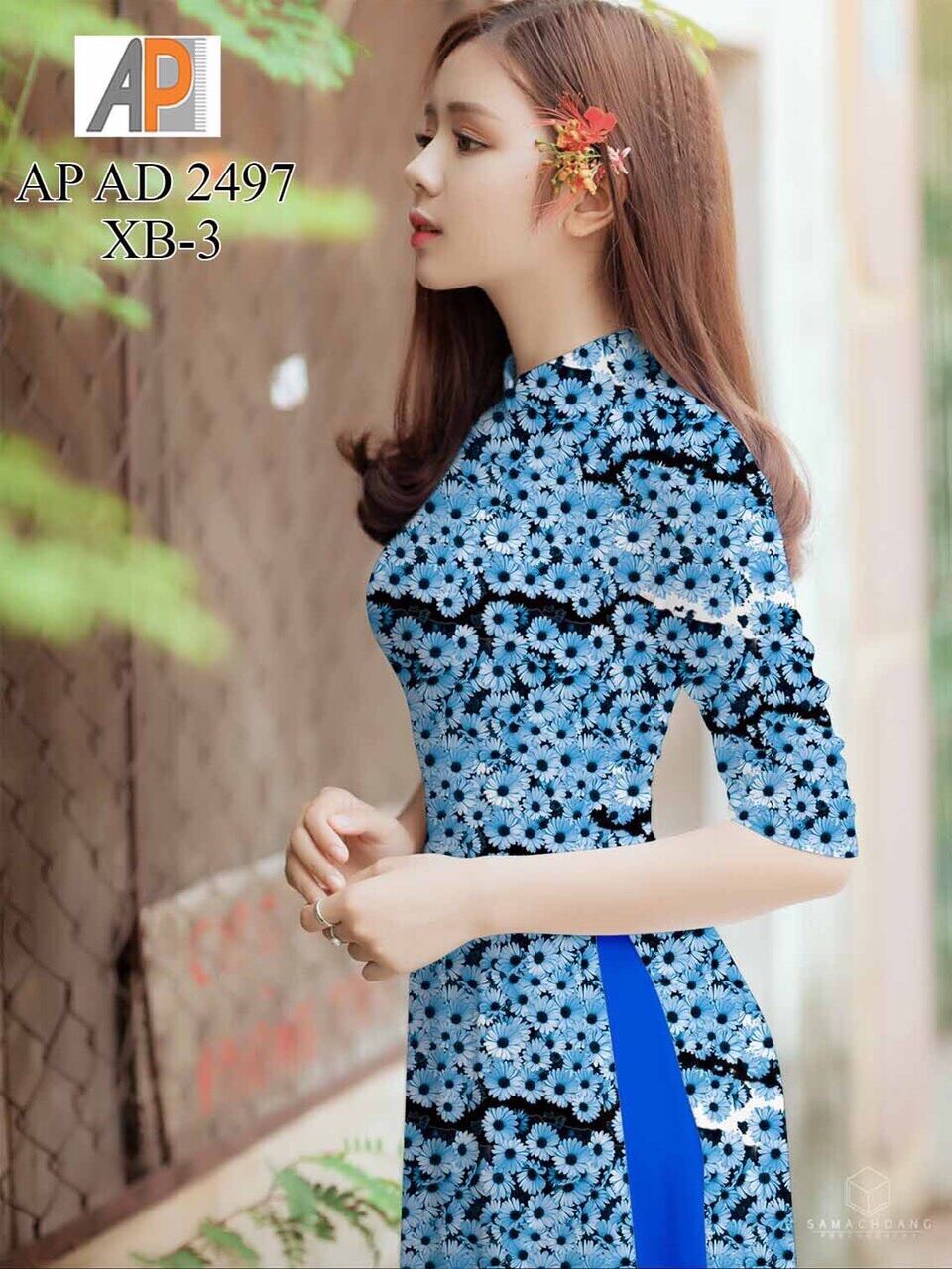 Vải áo dài bông đều