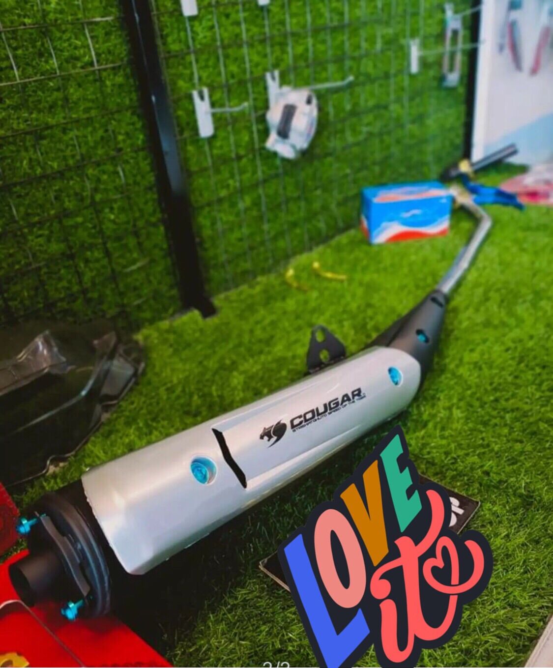 Pô sparks gắn xe sirius fi jupiter fi đã móc sẵn kèm cổ pô và ốp