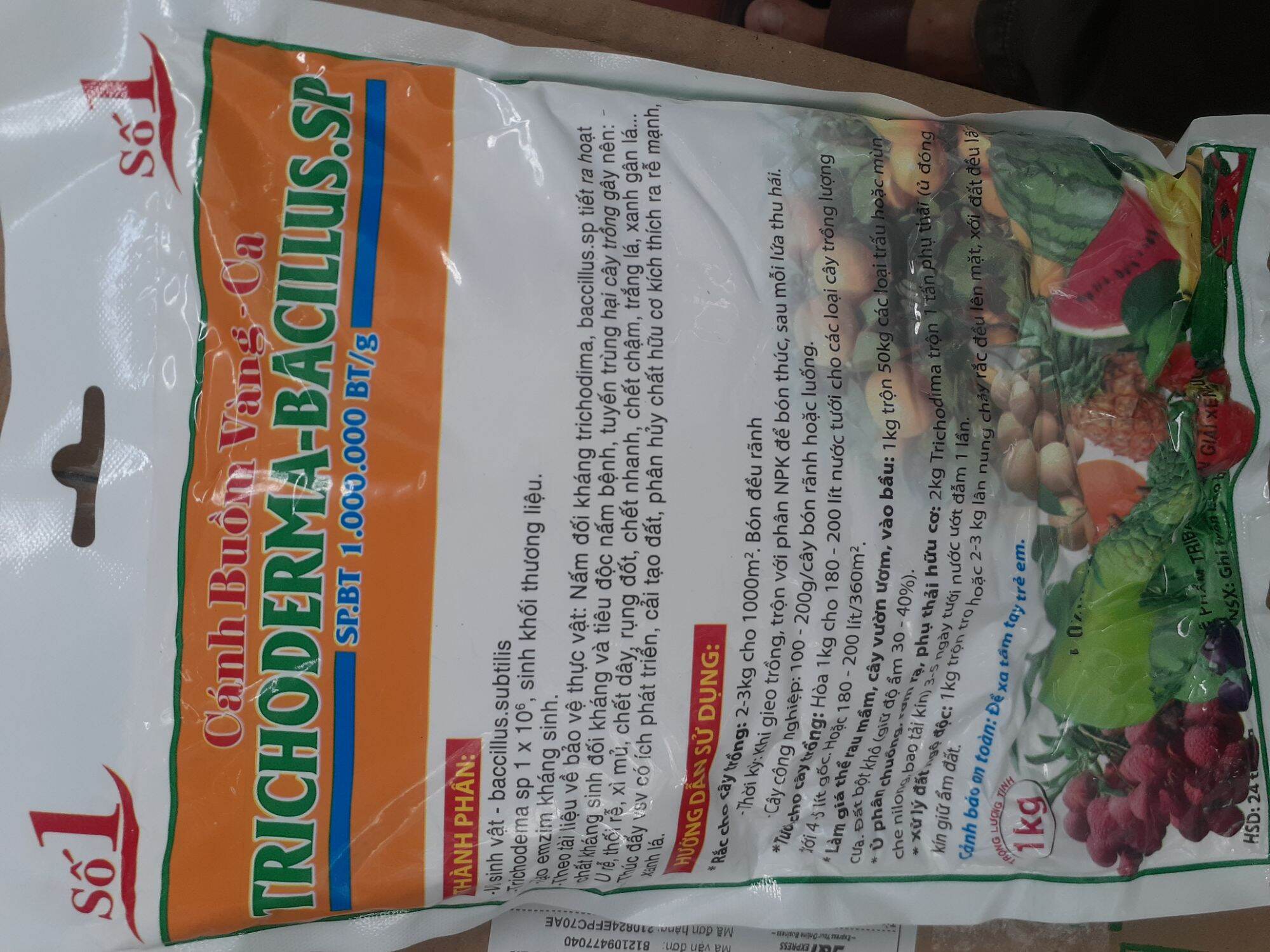 CHẾ PHẨM TRICHODERMA 1KG CÁNH BUỒM VÀNG