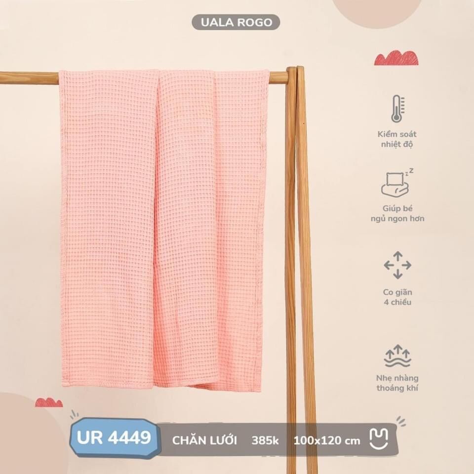 Chăn lưới bambo ualarogo mẫu mới