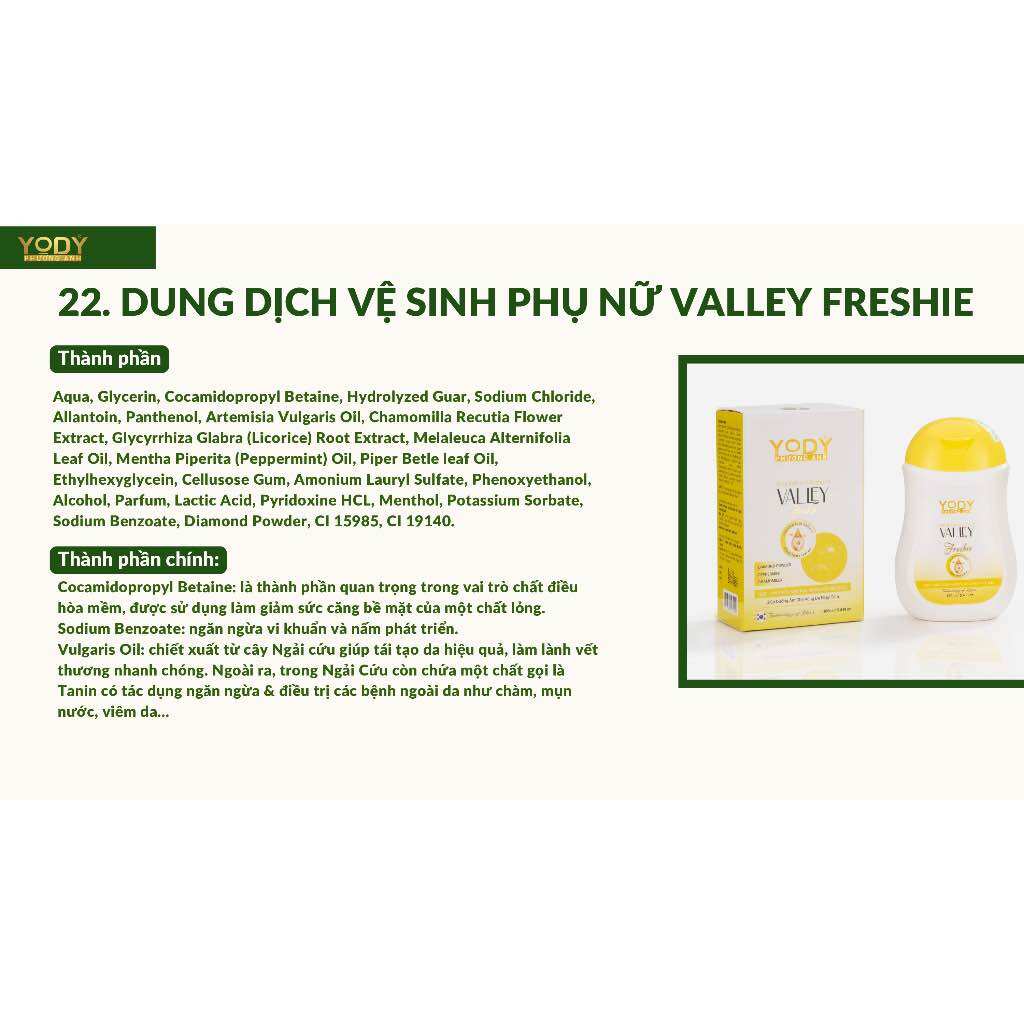 DUNG DỊCH VỆ SINH YODY WHITE PHƯƠNG ANH