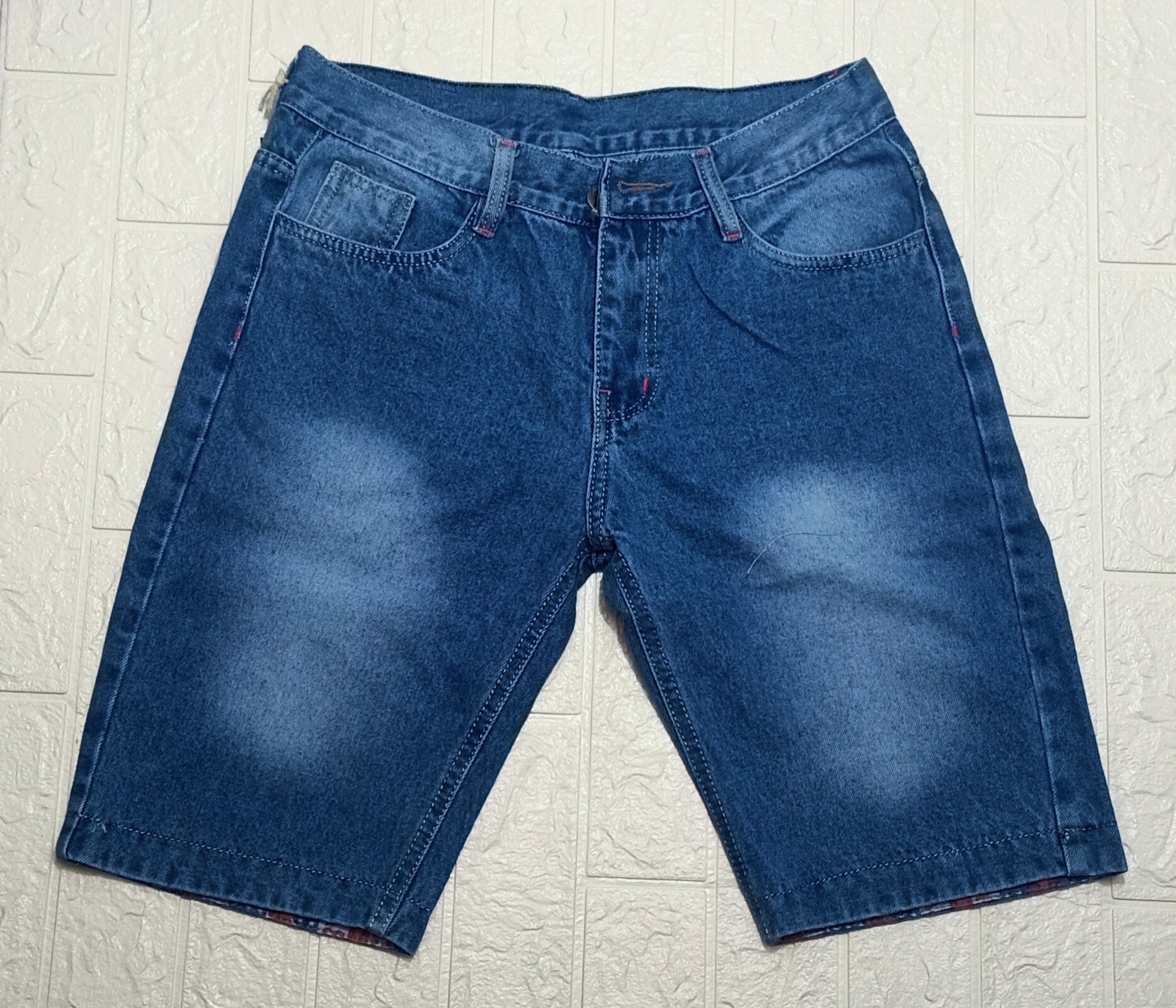 Quần short jean nam TD489