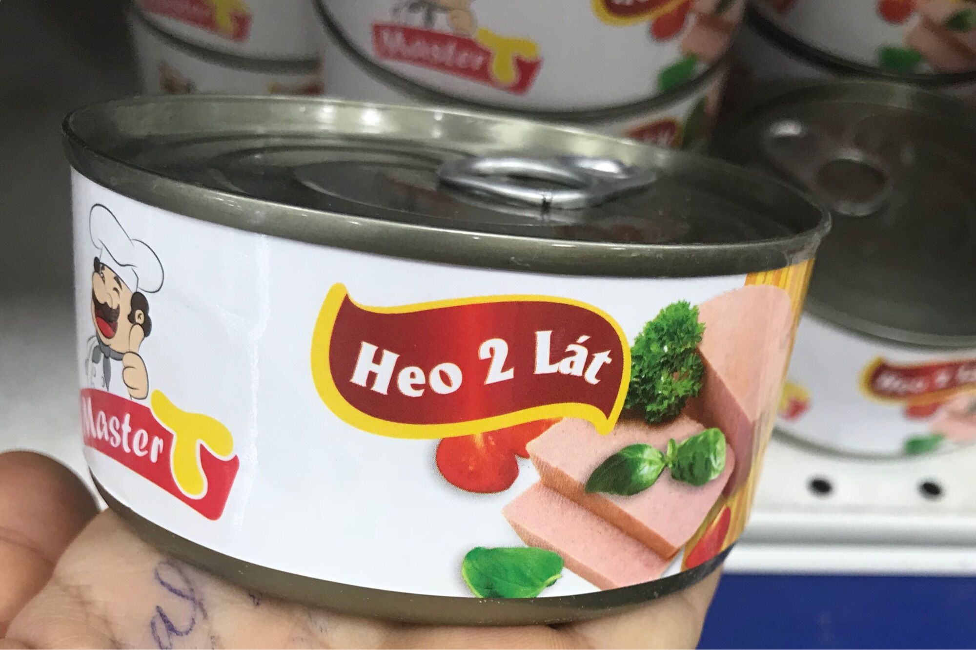 combo 4 hộp Heo 2 lát Master ngon tuyệt- thơm ngon đặc biệt