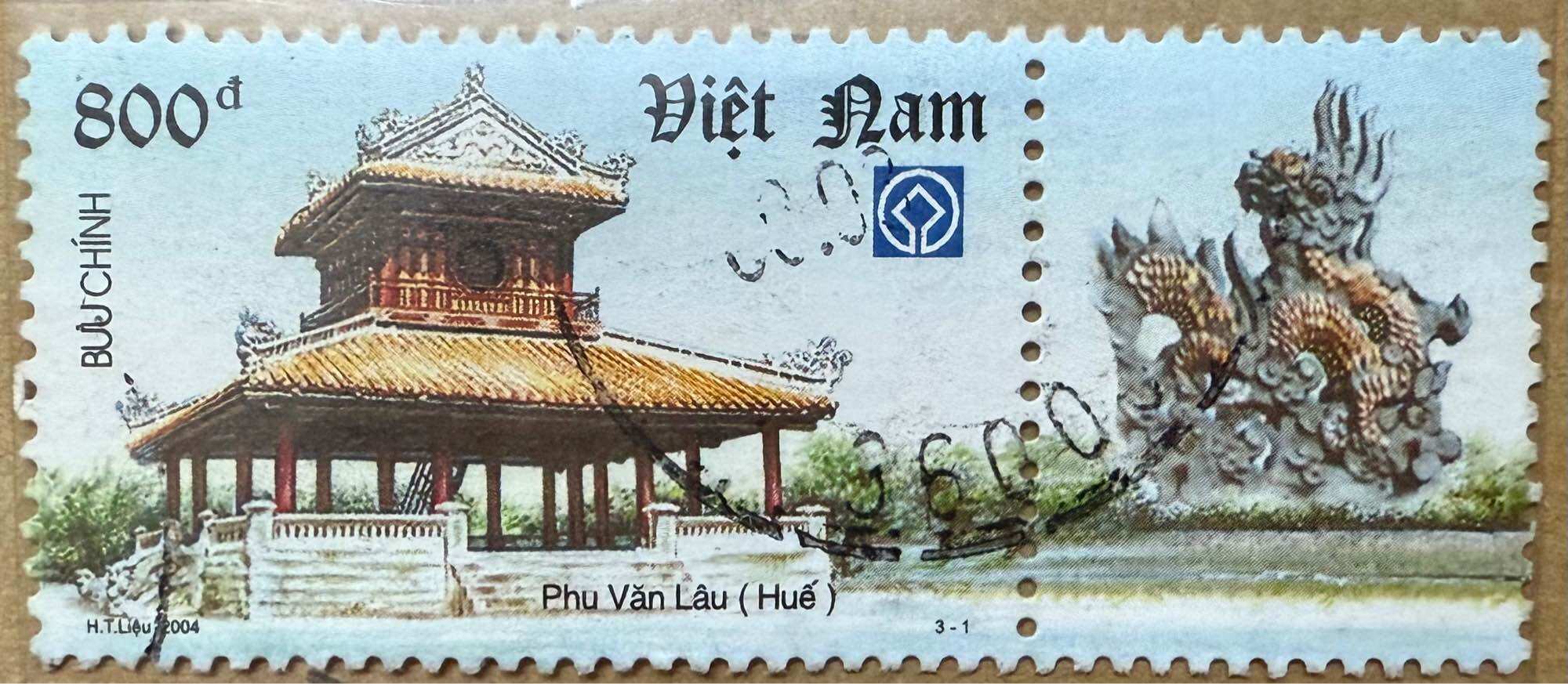 Tem sưu tập Việt Nam 2004: cố đô Huế