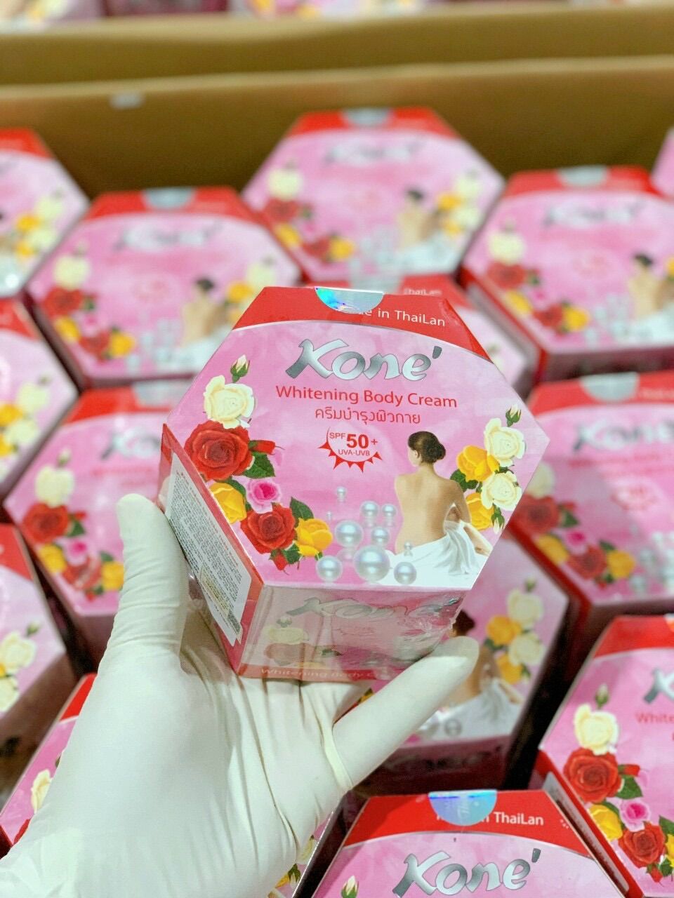 Kem Body Kone Lục Giác Thái Lan Chính Hãng Siêu Trắng