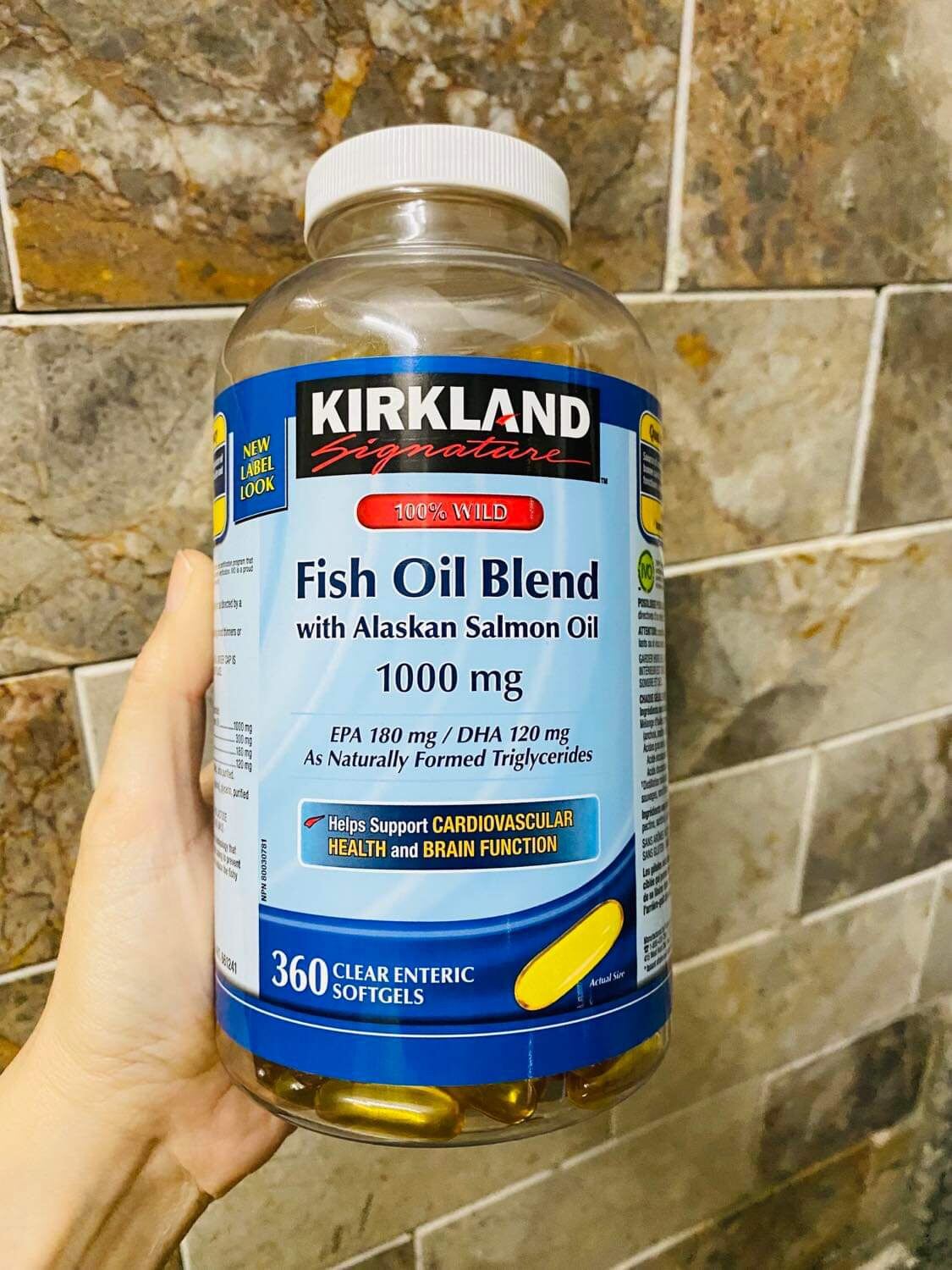 Dầu cá Kirklan.d Blend Fish Oil 360v Ca na da