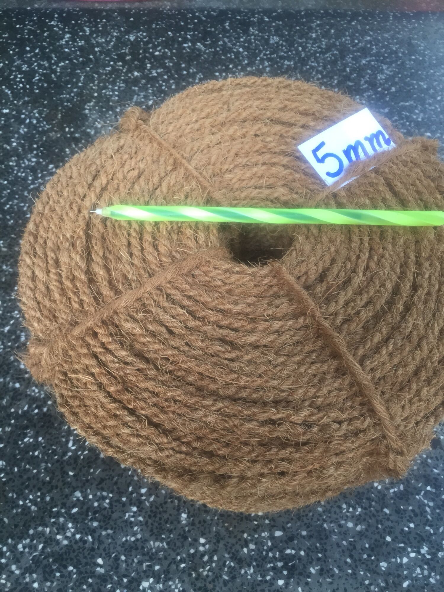 Dây xơ dừa 5mm, cuộn 100 mét
