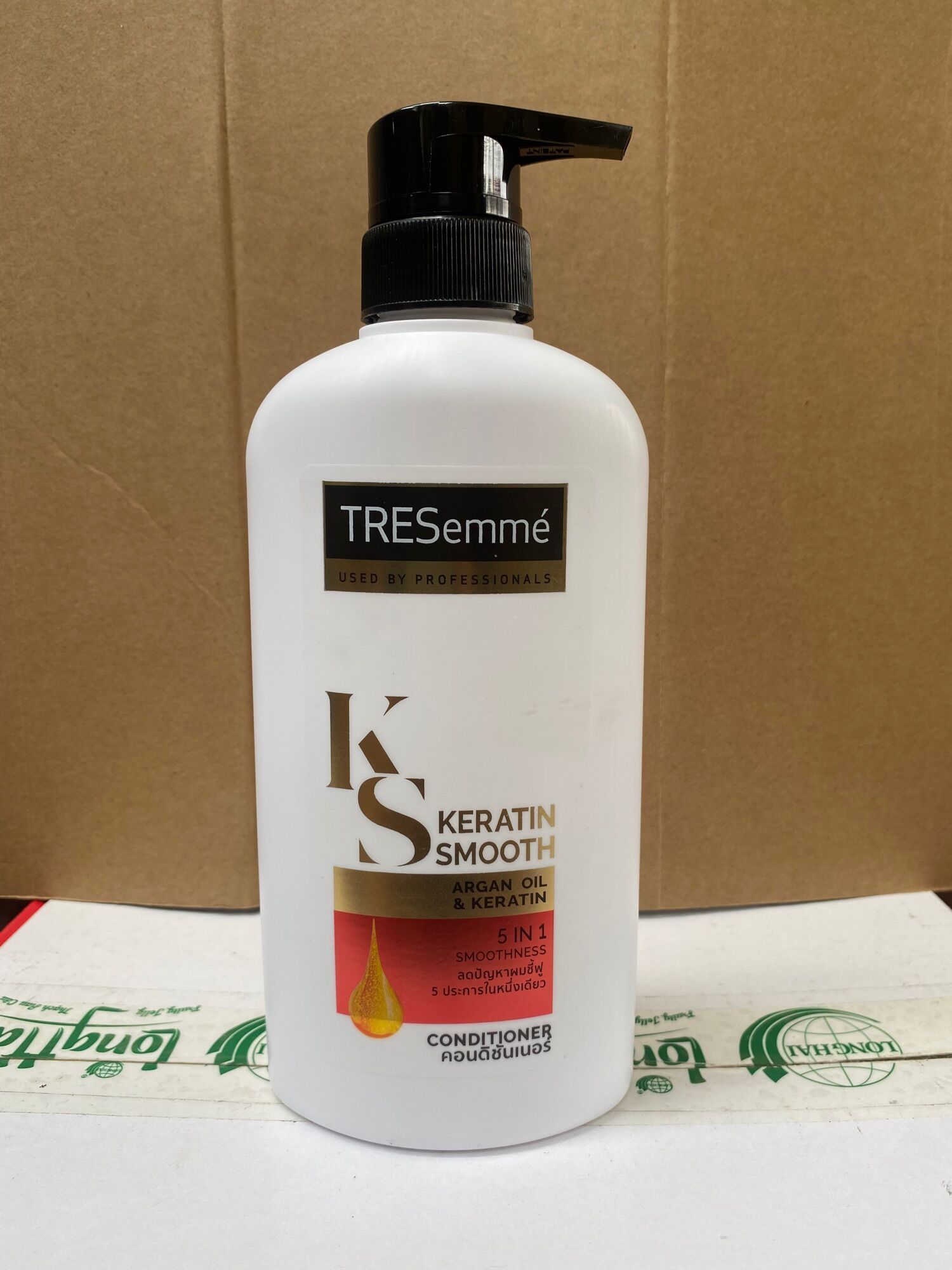 Dầu Gội + Xả Tresemme Thái Lan KERATIN SMOOTH 450ml( Mầu Đỏ)