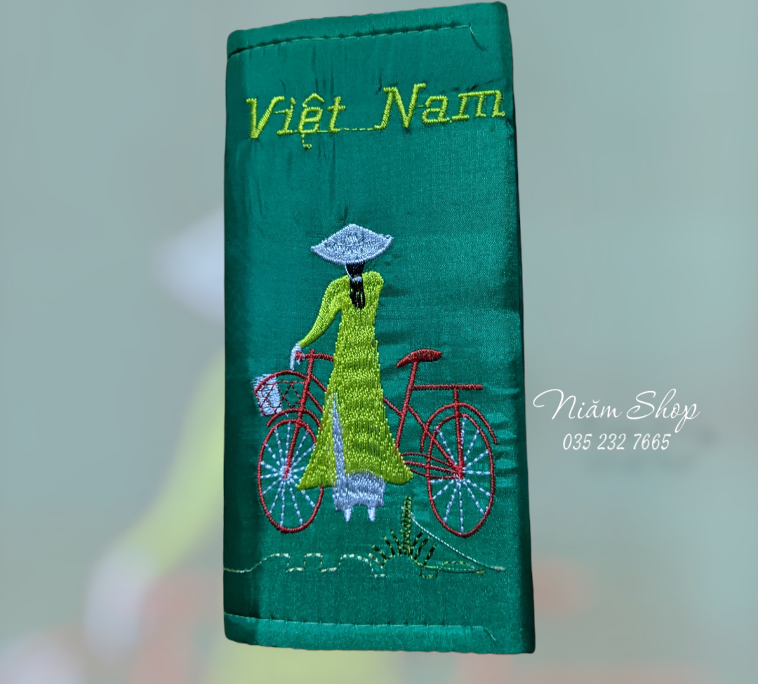 ✨ VÍ DÀI THỔ CẨM - THÊU ✨