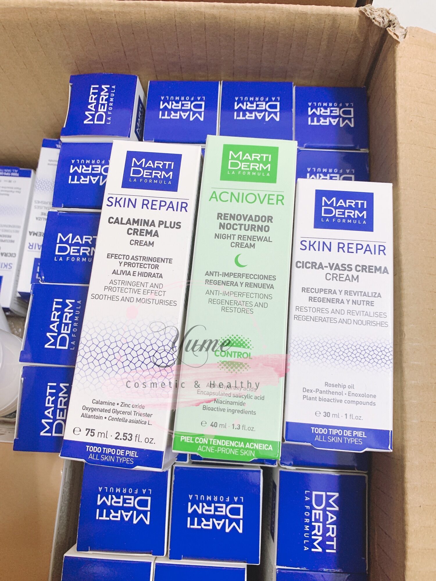 [Cóbill]Kem dưỡng phục hồi Cicra vass Martiderm 30ml