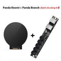 Màn Hình Hiển Thị Tiến Độ In 3D Panda Knomi Dành Cho BambuLab A1 X1 P1 Cập Nhật Trạng Thái Thời Gian Thực Giao Diện Người Dùng Có Thể Tùy Chỉnh Cập Nhật OTA Của BIGTREETECH