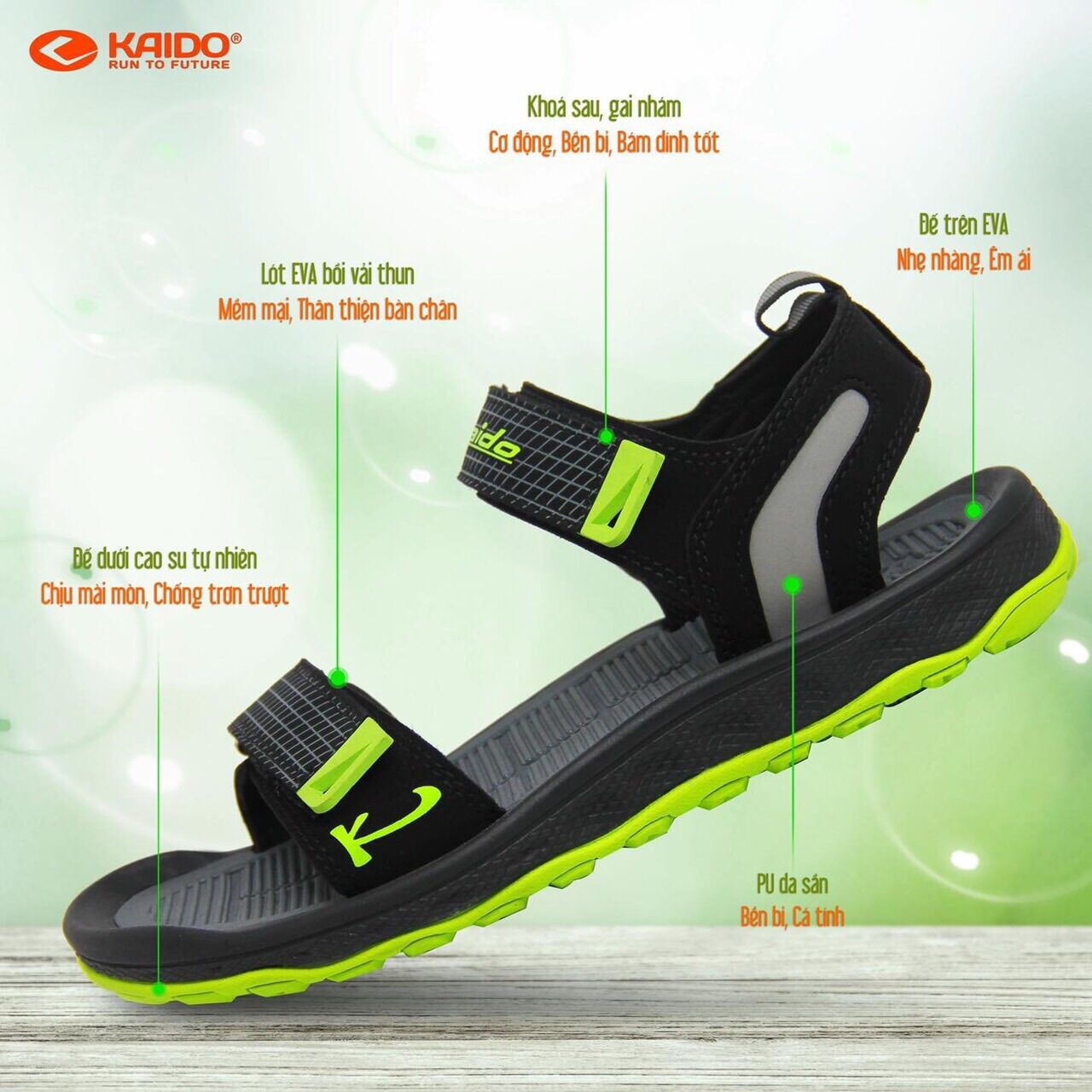 Dép xăng đan nam nữ Kaido