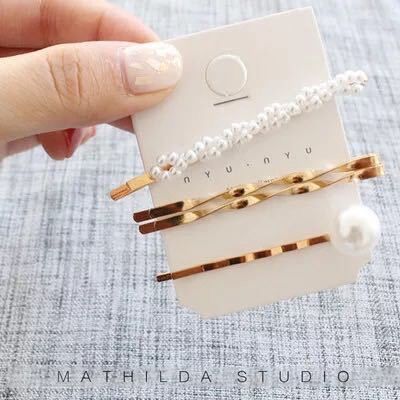 Set kẹp tóc nữ phong cách hàn quốc