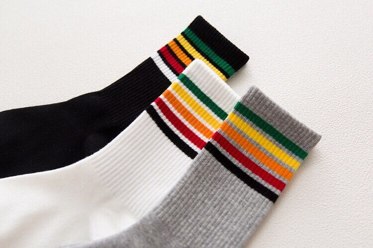 TẤT, VỚ CẦU VỒNG CAO BẮP NEW (3 màu)