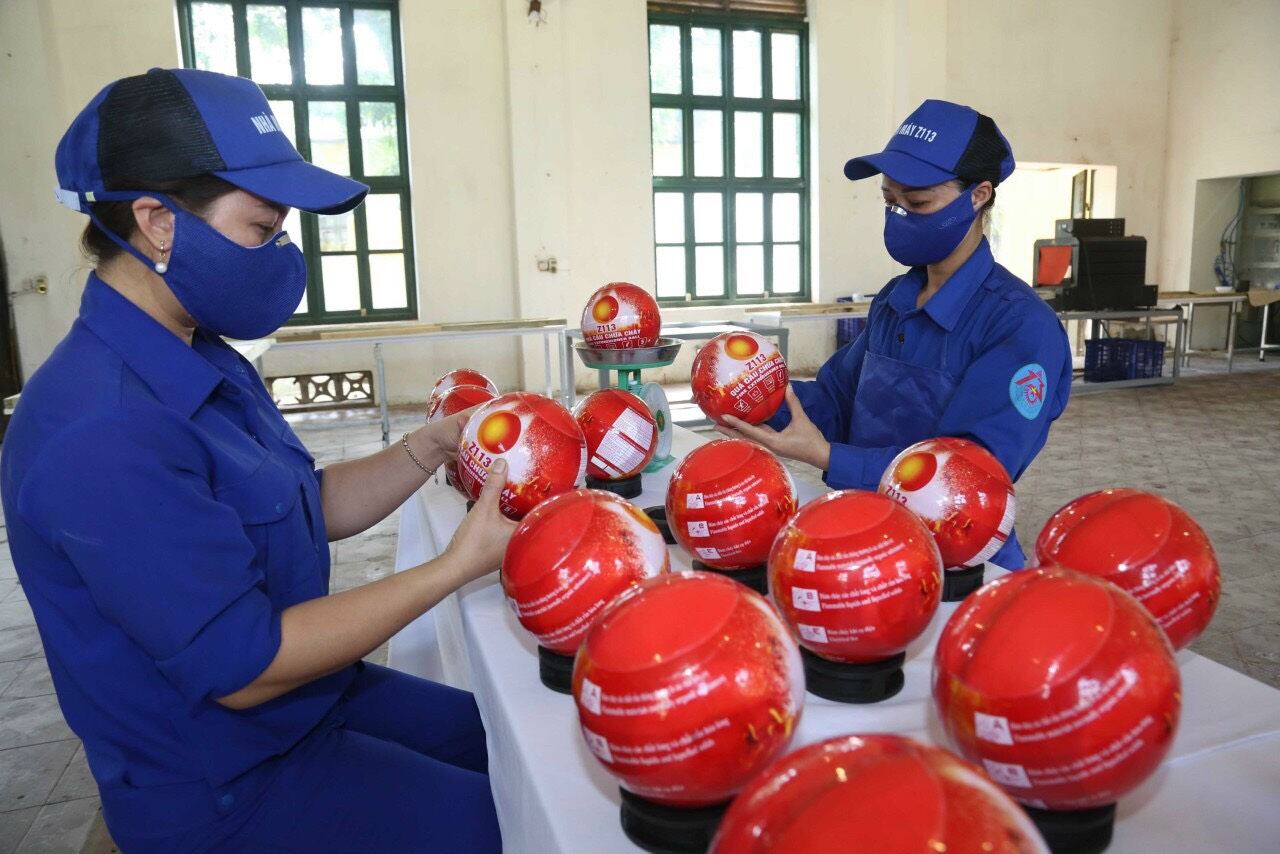 Quả cầu chữa cháy Z113