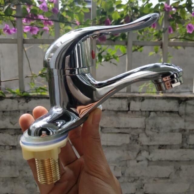 VÒI LAVABO ChẬU RỬA NÓNG LẠNH 2 CHÂN