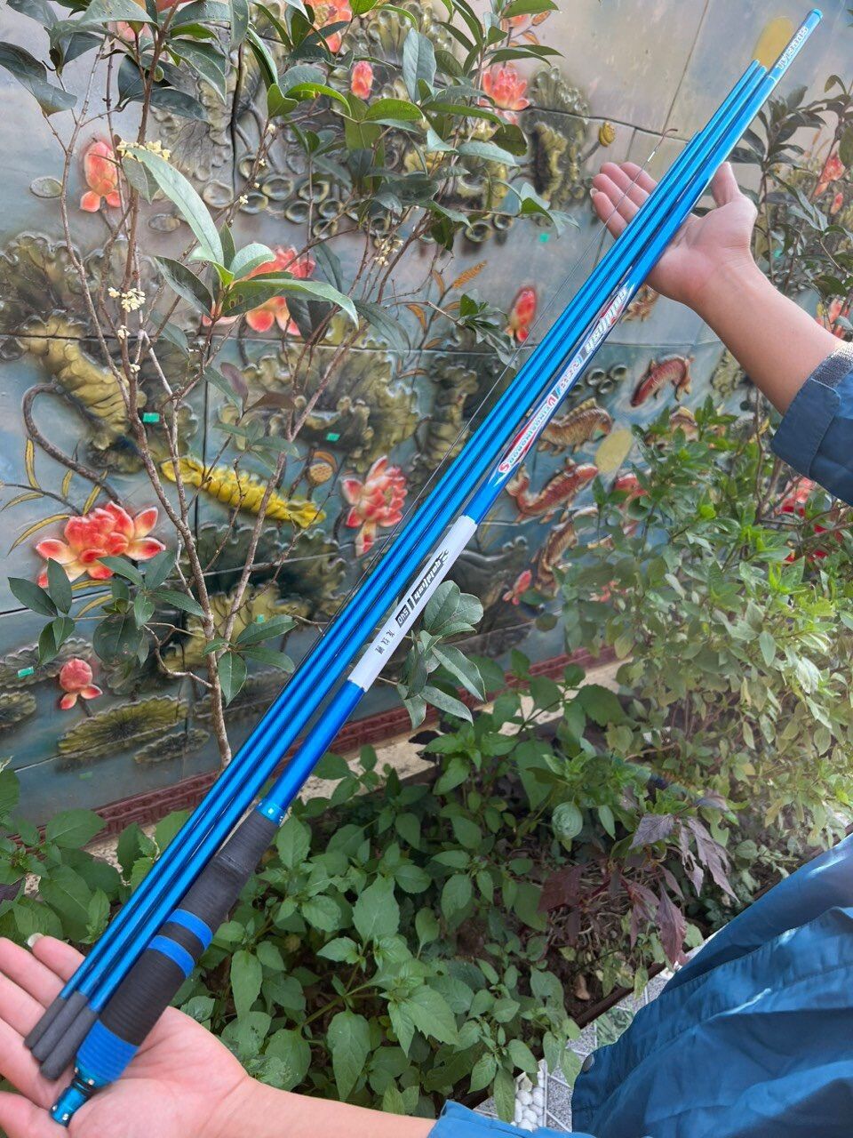 CẦN CÂU TAY Carbon.  Goldfish -3h