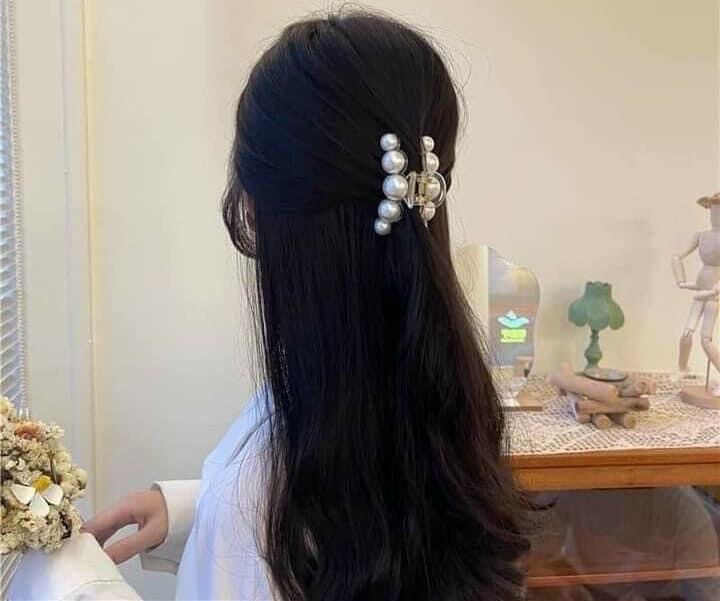 Kẹp tóc nữ thanh lịch phong cách Hàn Quốc
