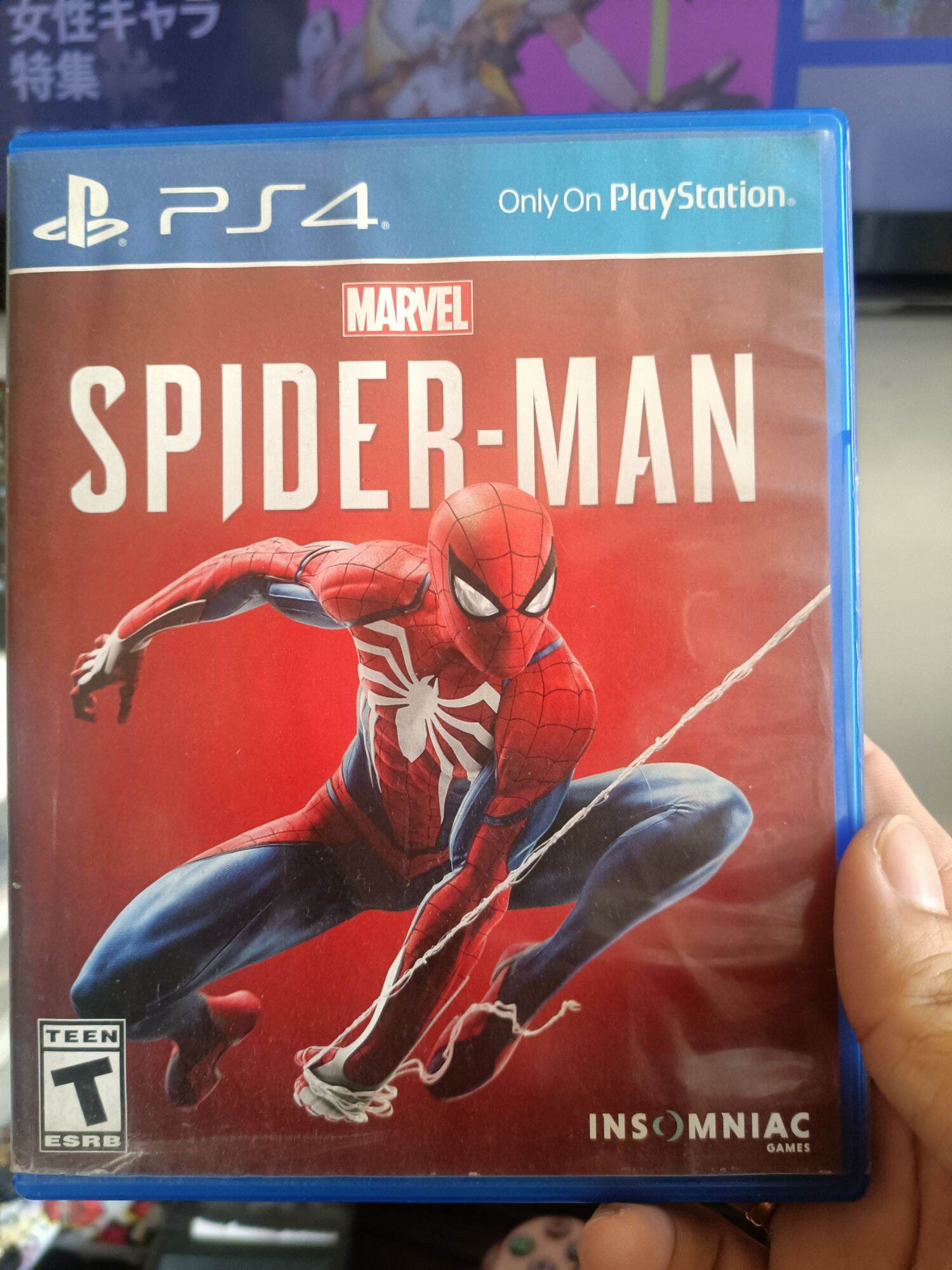 Điã Game Ps4 : Spider Man likenew