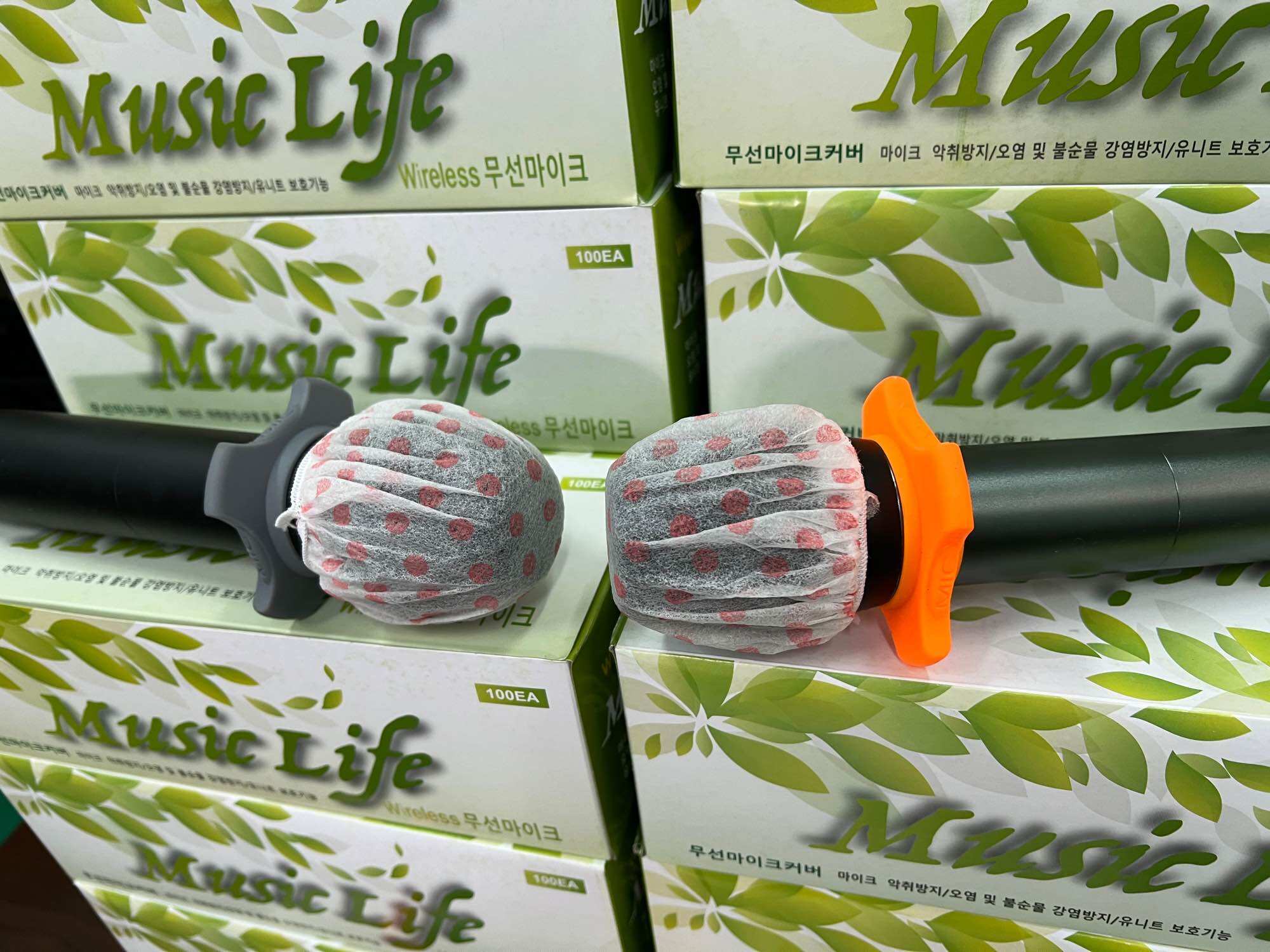 xả kho combo 100 cái Bọc đầu bọc mic micro hát karaoke