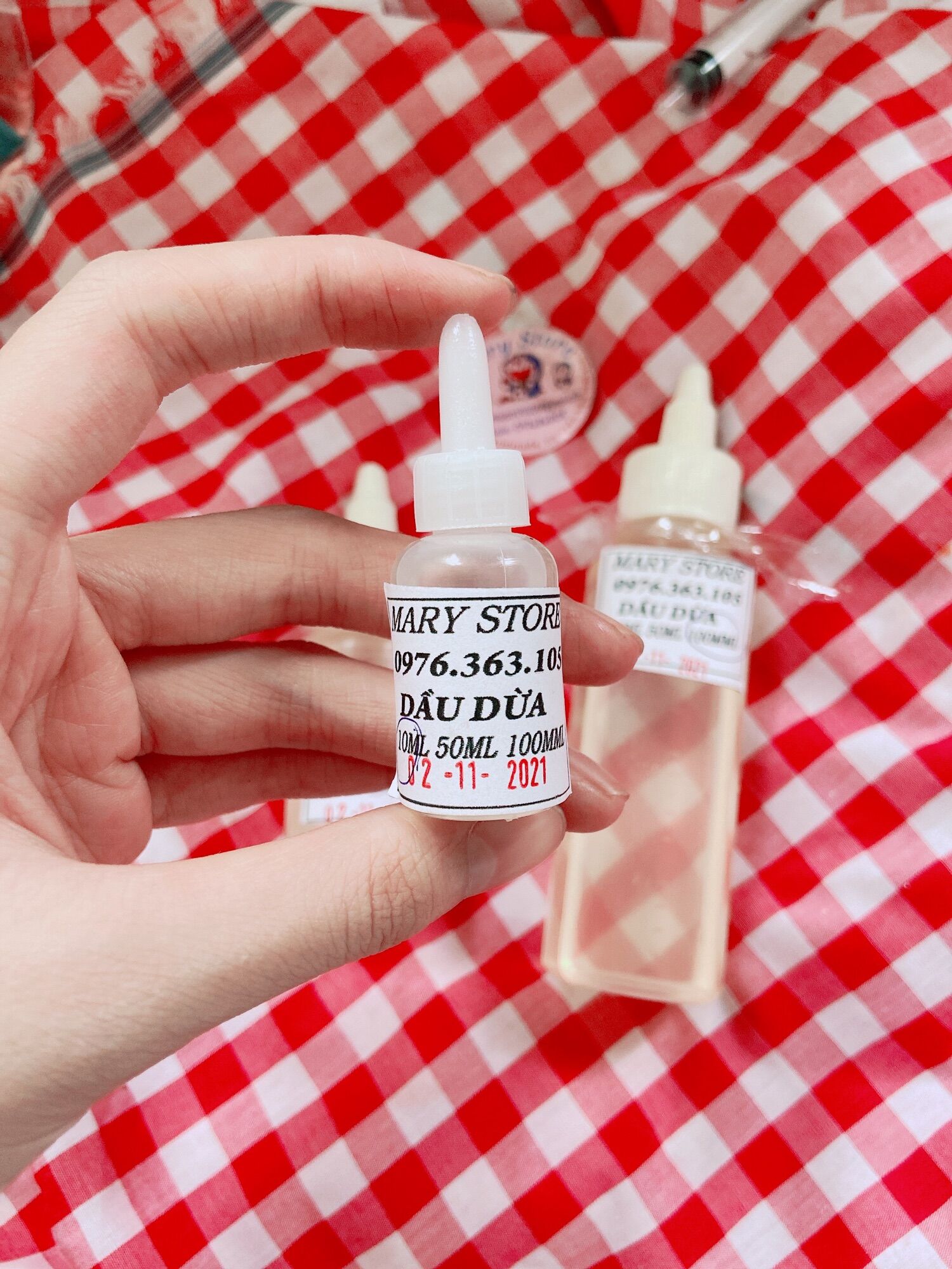 Dầu dừa nguyên chất _Coconut Oil _nguyên liệu làm mỹ phẩm handmade