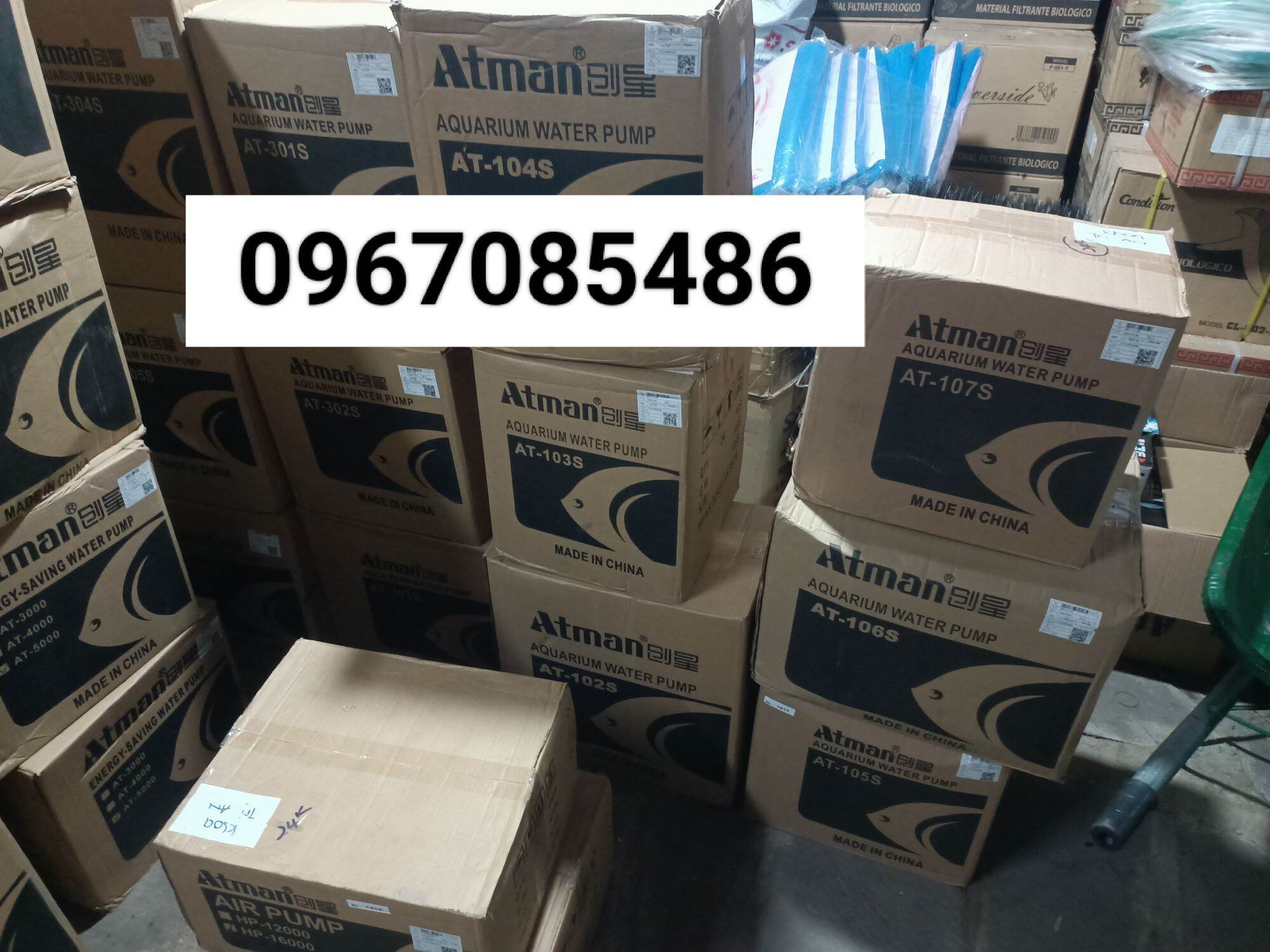 MÁY BƠM ATMAN 103S ( 11w ) , MÁY BƠM NƯỚC HỒ CÁ , MÁY BƠM HỒ CÁ , ATMAN
