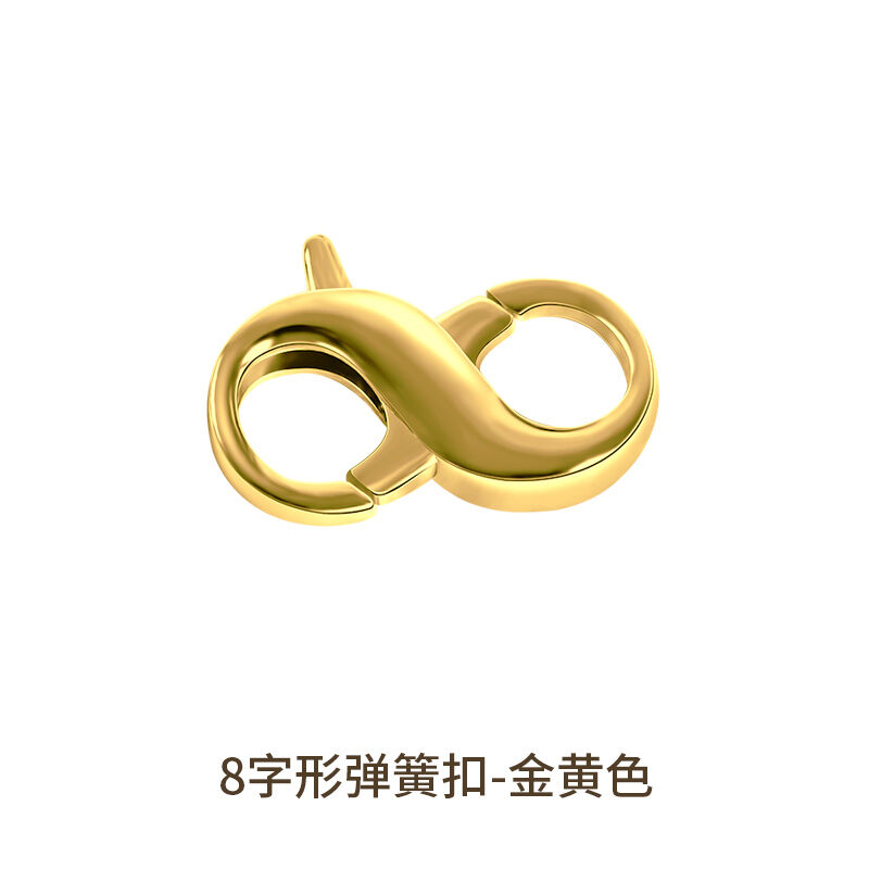 Chốt chốt vòng cổ chốt liên kết bạc 925 nguyên chất chốt liên kết tự làm phụ kiện chốt vòng tay ngọc trai đầu chốt bạc chốt lò xo chốt khóa tôm hùm