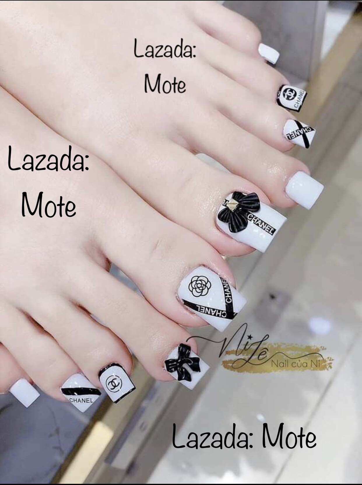 Nailbox - Móng Chân úp nails thiết kế