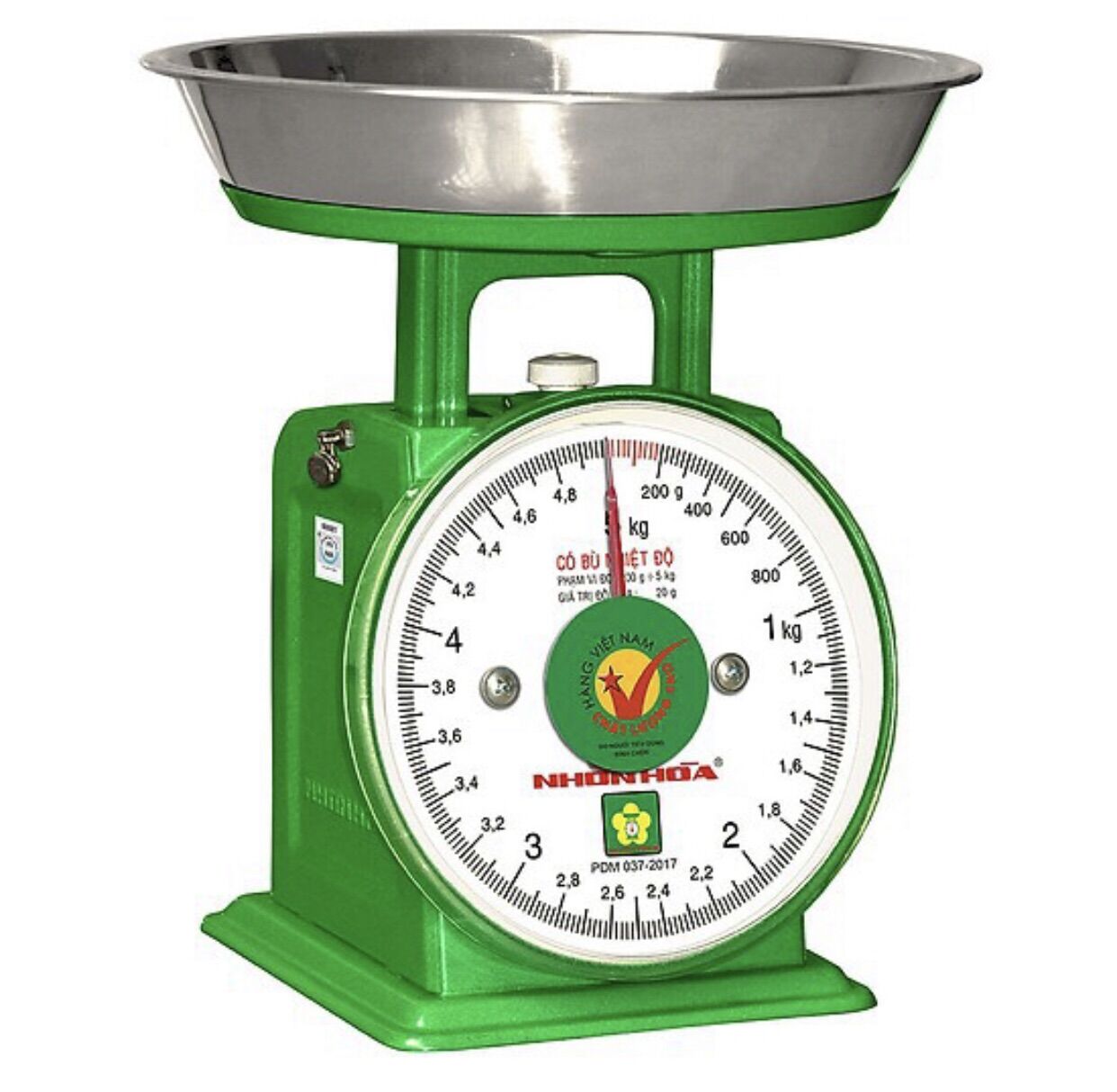 Cân đồng hồ cân nhơn hoà 5kg - chính hãng nhơn hoà
