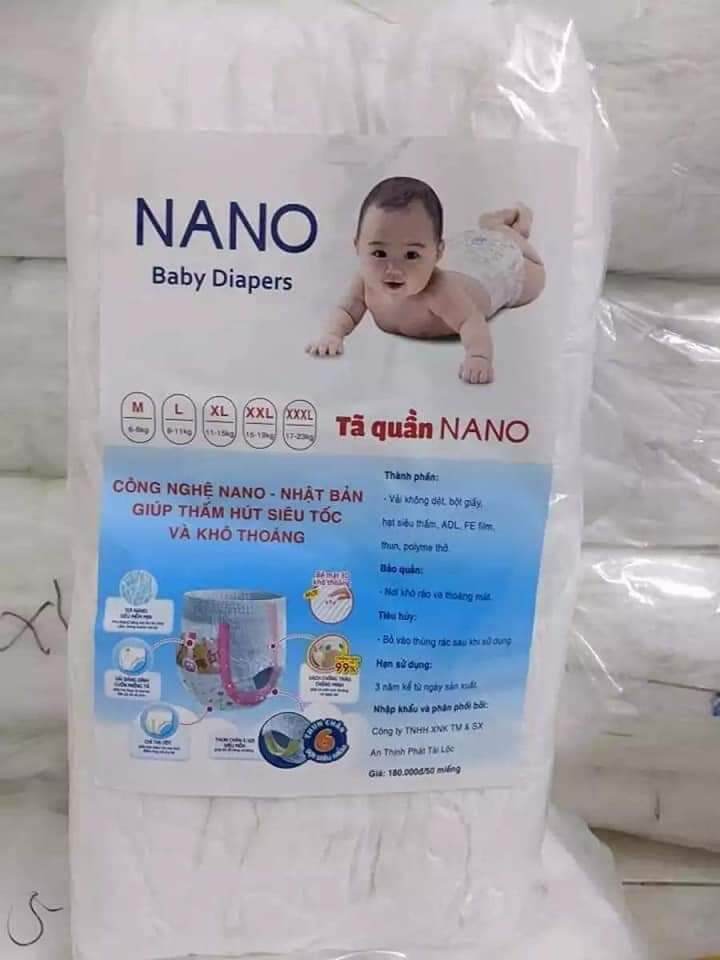 Tả dán Nano size S M L