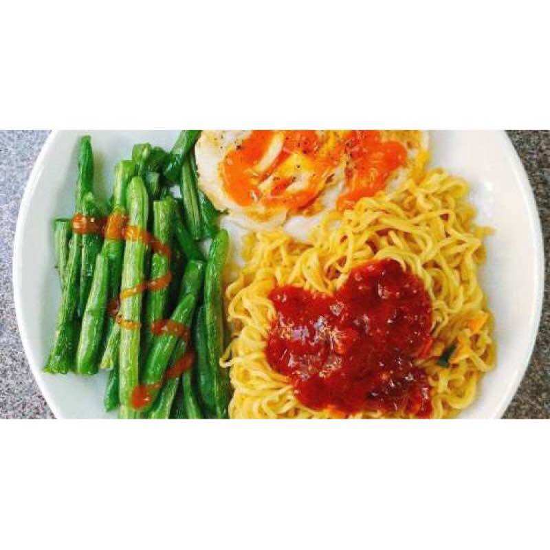 Mì trộn Omachi Sốt Spaghetti Gói 91g