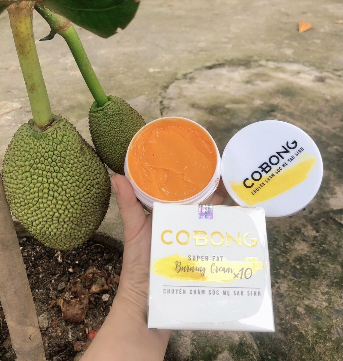 Kem tan mỡ cô bông x10 giãm mỡ