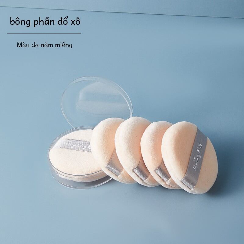 Bột Livelong Puff Beauty Trứng Trang Điểm Sponge Velvet Họa Tiết Bện Rộng Rãi Thiết Lập Bột Nhỏ Gọn Dry粉 Поло Cho Mọi Loại Da
