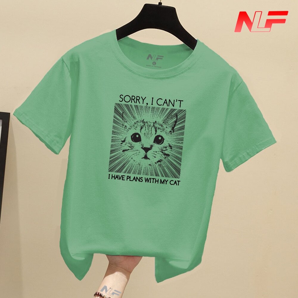 T-Shirt PLANS WITH MY CAT TIA-071