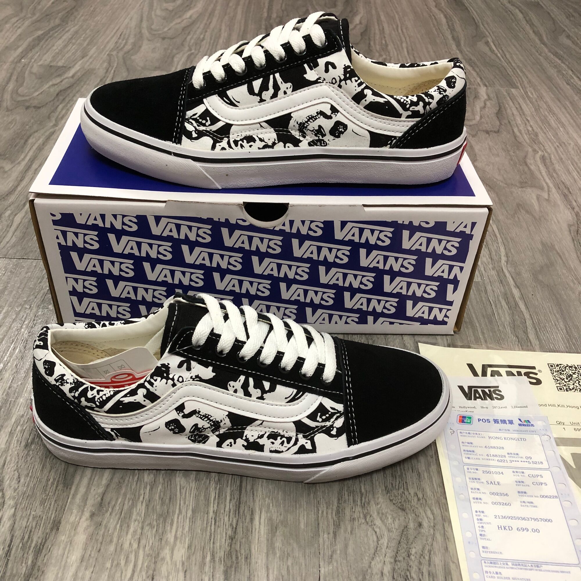 Giầy Vans Đầu Lâu