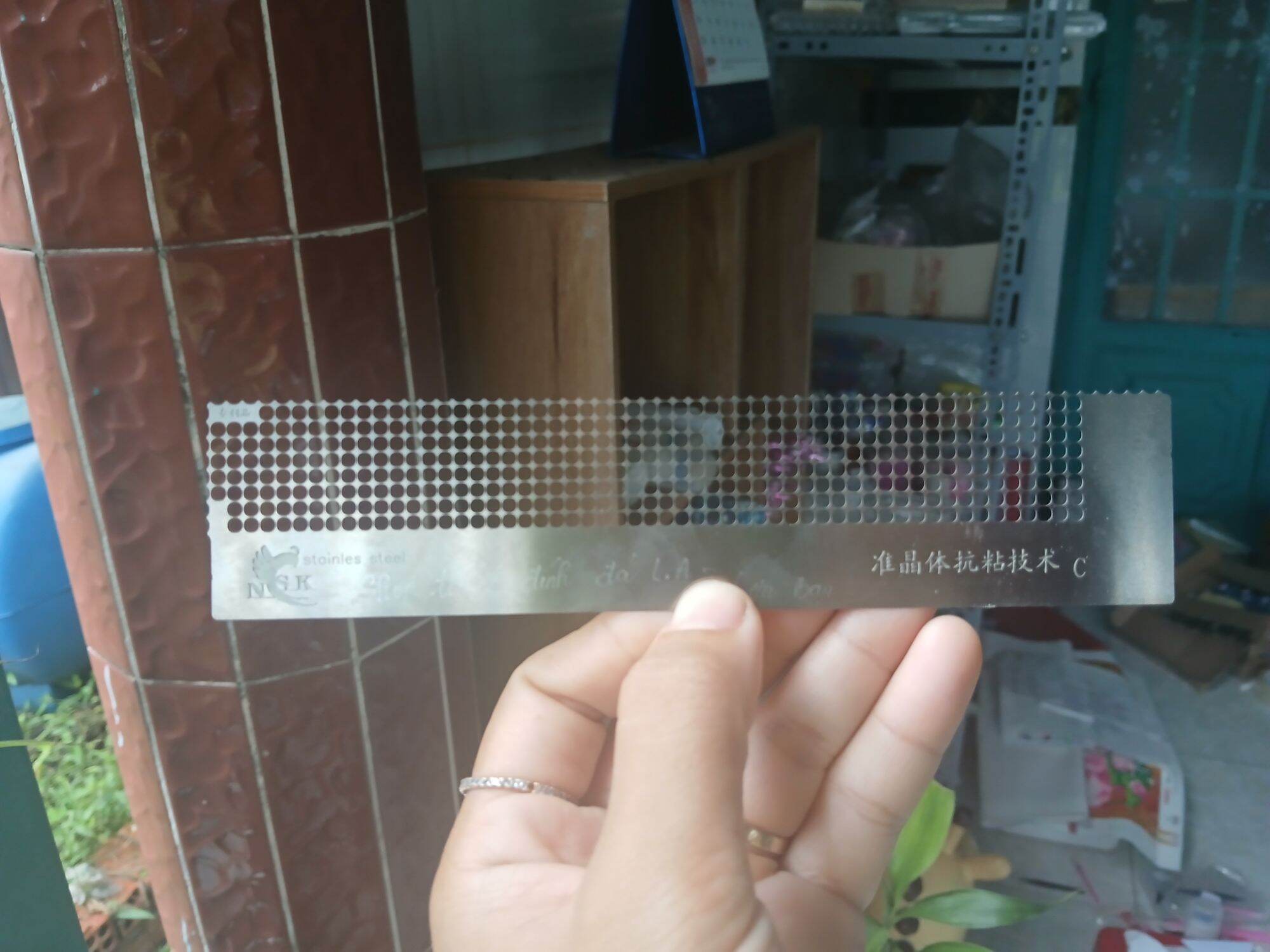 thước 17cm model A- 7 hàng dọc