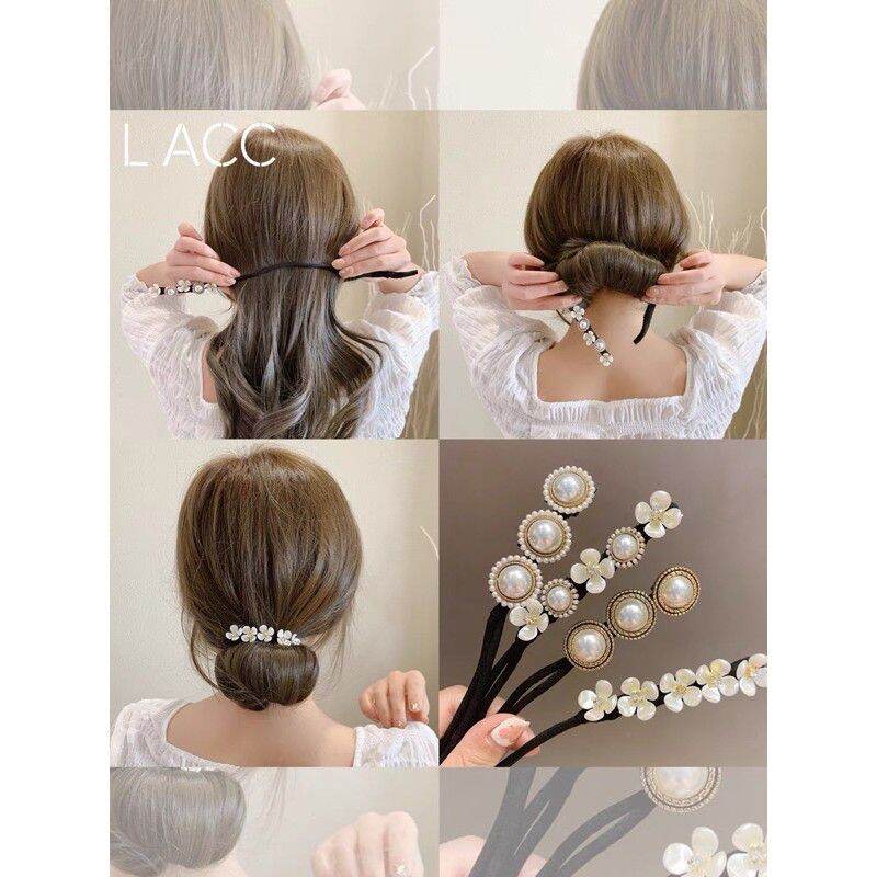 Kẹp búi tóc kiểu dáng hàn quốc sang chảnh