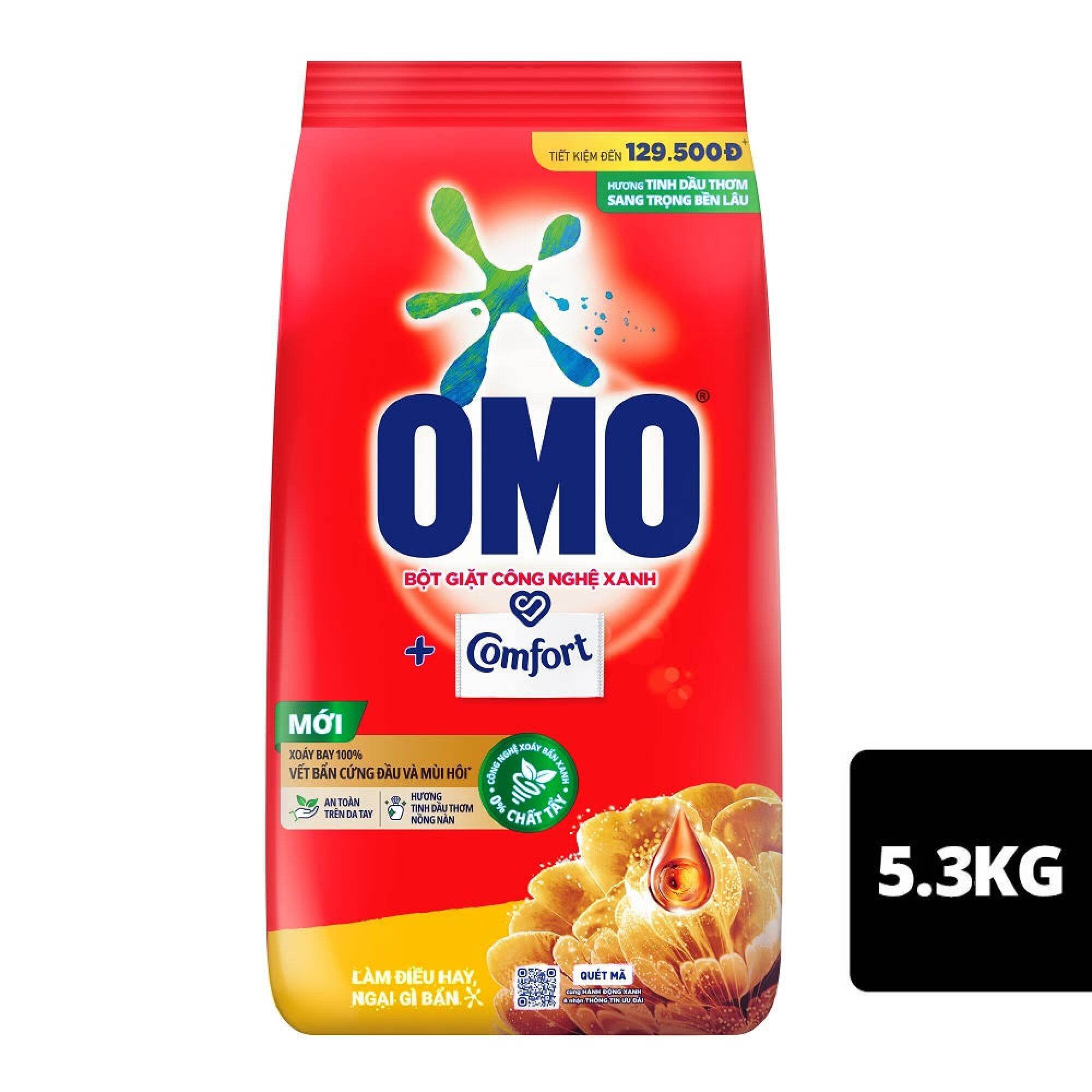 Bột giặt omo hương comfort 5,3kg